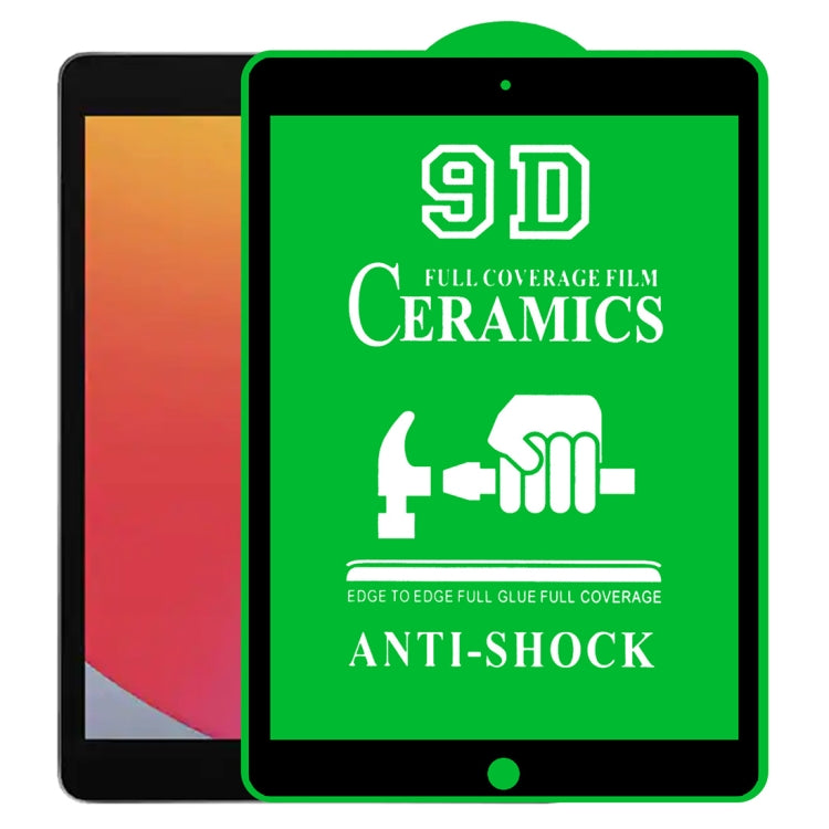 9D Full Screen Full Glue Ceramic Film, For iPad 4 / 3 / 2 9.7 inch (1 PC), For iPad 10.2 2021 / 2020 / 2019 (1 PC), For iPad Pro 10.5 / Air 3 (1 PC), For iPad mini 3 / 2 / 1 (1 PC), For iPad mini 2019 / 4 (1 PC), For iPad Pro 9.7 inch (1 PC)           ...