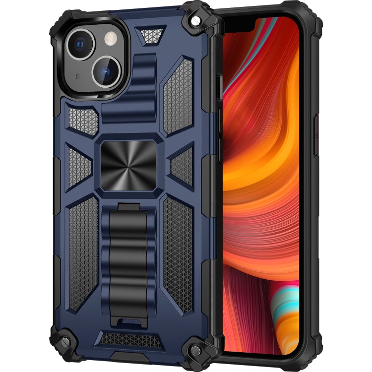 Armor Shockproof TPU + PC Magnetic Protective Case with Holder, For iPhone 13, For iPhone 13 Pro, For iPhone 13 Pro Max