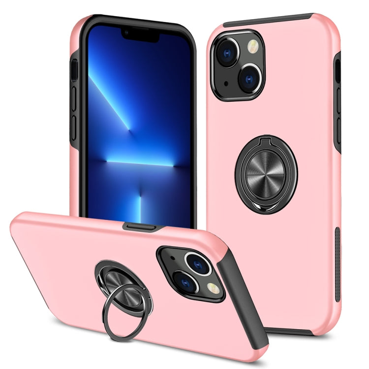 PC + TPU Shockproof Magnetic Protective Case with Invisible Ring Holder, For iPhone 13 mini, For iPhone 13, For iPhone 13 Pro, For iPhone 13 Pro Max