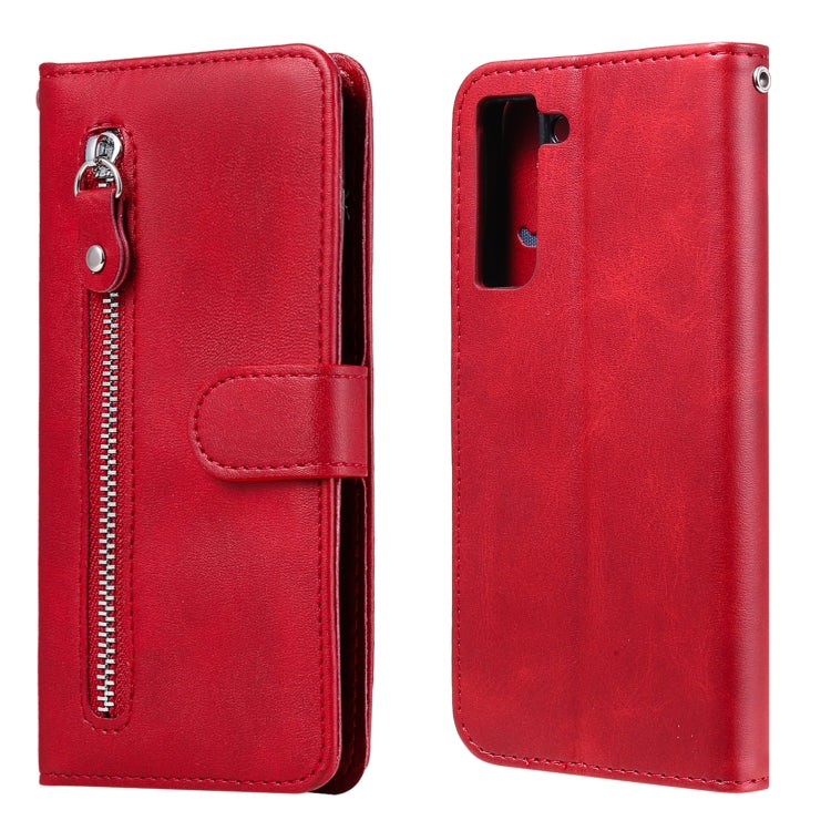 Fashion Calf Texture Zipper Horizontal Flip Leather Case with Holder & Card Slots & Wallet, For Samsung Galaxy A22 4G, For Samsung Galaxy S21 FE, For Samsung Galaxy A22 5G, For Samsung Galaxy A82 5G