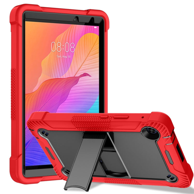 Silicone + PC Shockproof Protective Case with Holder, For Huawei MatePad T 10s / 10, For Huawei MatePad T8