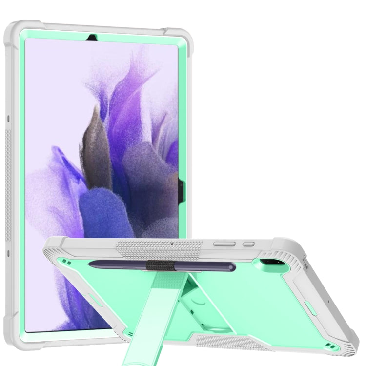 Silicone + PC Shockproof Protective Case with Holder, For Samsung Galaxy Tab A 8.0 2019, For Samsung Galaxy Tab A 8.4(2020), For Samsung Galaxy Tab A7 Lite T225/T220, For Samsung Galaxy Tab S6 Lite, For Samsung Galaxy Tab S7 FE                         ...