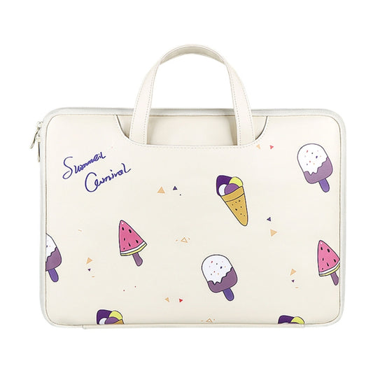 ST01KT Lightweight PU Printed Laptop Bag, 13.3 inch, 14.1-15.4 inch
