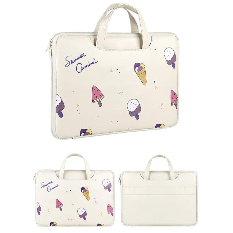 ST01KT Lightweight PU Printed Laptop Bag, 13.3 inch, 14.1-15.4 inch