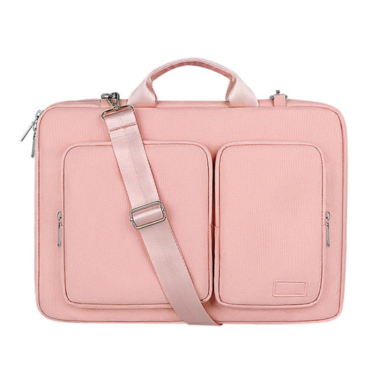 ST11 Polyester Thickened Laptop Bag with Detachable Shoulder Strap, 13.3 inch (with Strap), 14.1-15.4 inch (with Strap), 15.6 inch (with Strap)
