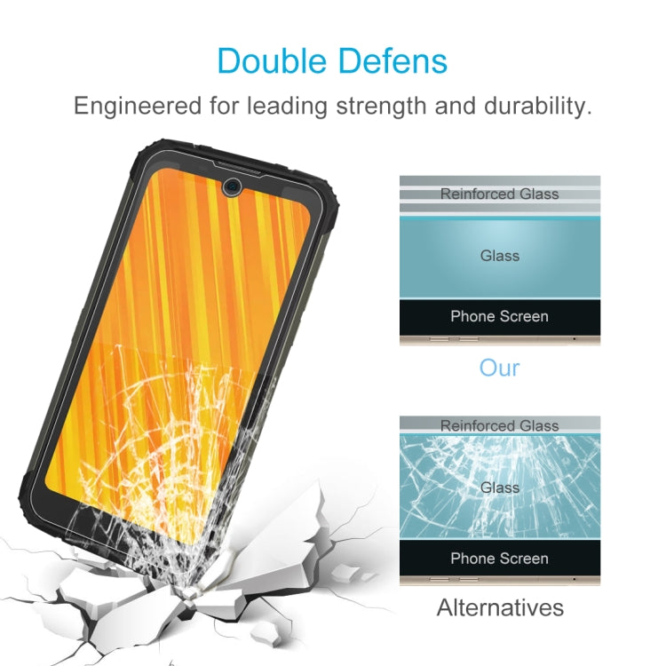 10 PCS 0.26mm 9H 2.5D Tempered Glass Film, For Doogee S59 Pro (10 PCS), For Doogee S59 (10 PCS)