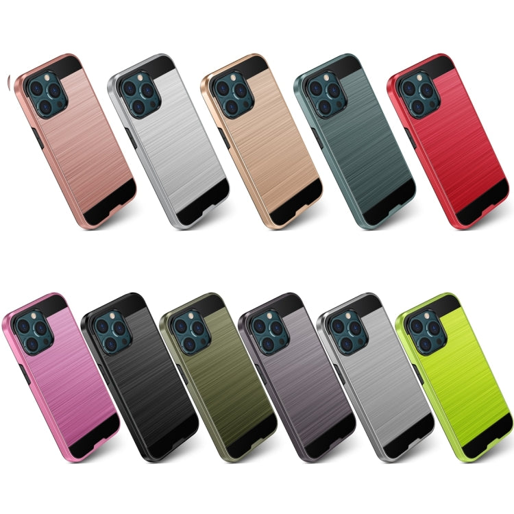 Brushed Texture Carbon Fiber TPU Case, For iPhone 13 mini, For iPhone 13, For iPhone 13 Pro, For iPhone 13 Pro Max