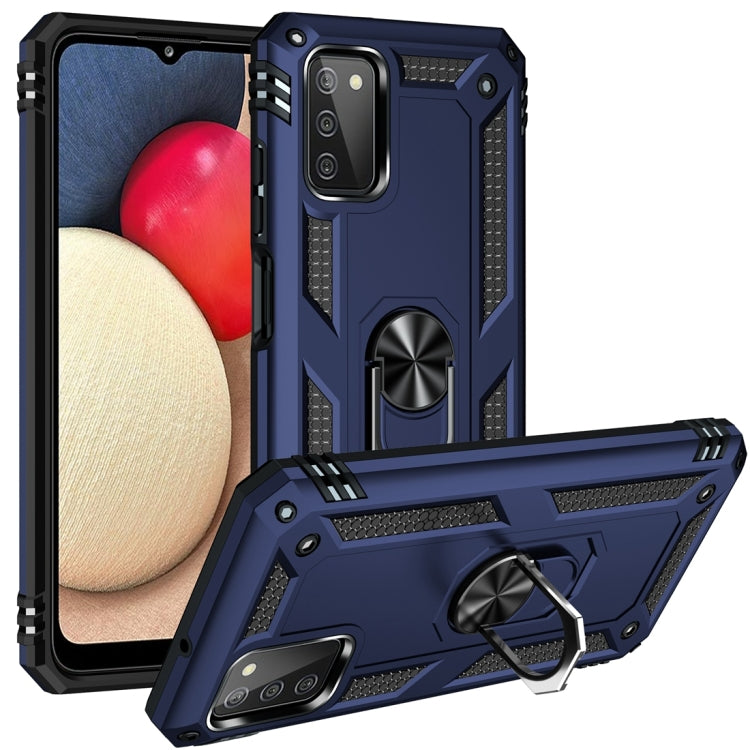 Shockproof TPU + PC Protective Case with 360 Degree Rotating Holder, For Samsung Galaxy A03s 166mm Version, For Samsung Galaxy A03s 166mm Version 166mm 版
