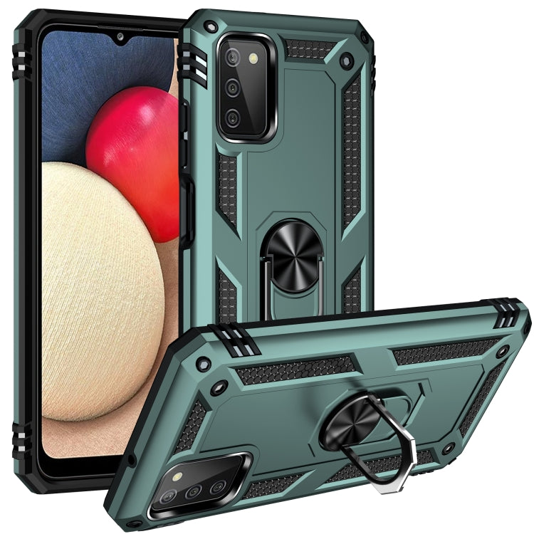 Shockproof TPU + PC Protective Case with 360 Degree Rotating Holder, For Samsung Galaxy A03s 166mm Version, For Samsung Galaxy A03s 166mm Version 166mm 版