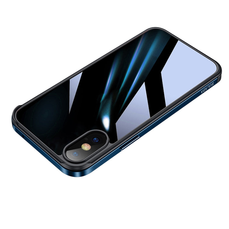 SULADA Shockproof Aviation Aluminum Metal Frame + Nano Glass + TPU Protective Case, For iPhone 11, For iPhone 11 Pro, For iPhone 12 mini, For iPhone 12, For iPhone 12 Pro, For iPhone 12 Pro Max, For iPhone 11 Pro Max, For iPhone XS / X
