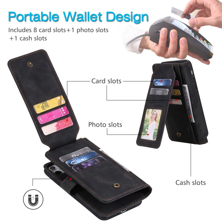 Skin Feel Business Horizontal Flip PU Leather Case with Holder & Multi-Card Slots & Wallet & Lanyard & Photo Frame, For Samsung Galaxy S21 Ultra 5G, For Samsung Galaxy A02s EU Version, For Samsung Galaxy A7 2018, For Samsung Galaxy S10+                ...