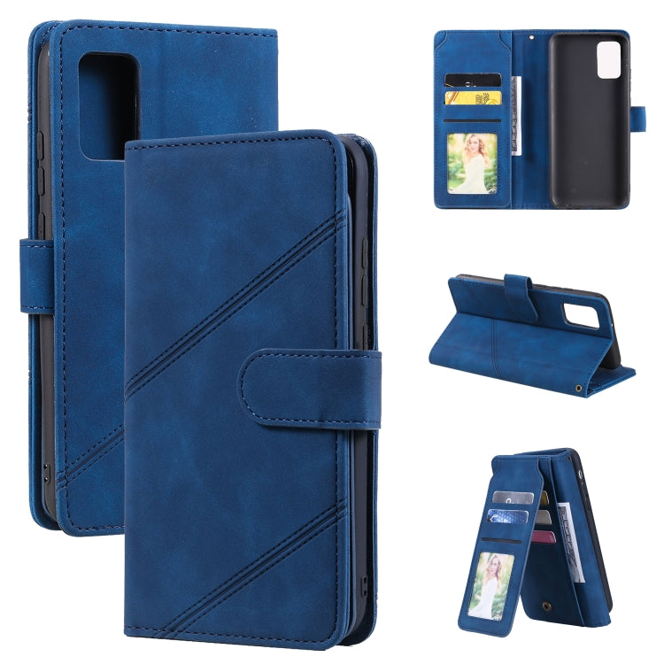 Skin Feel Business Horizontal Flip PU Leather Case with Holder & Multi-Card Slots & Wallet & Lanyard & Photo Frame, For Samsung Galaxy S21 Ultra 5G, For Samsung Galaxy A02s EU Version, For Samsung Galaxy A7 2018, For Samsung Galaxy S10+                ...