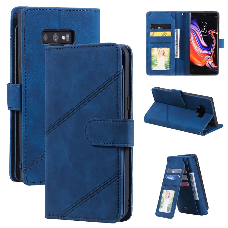 Skin Feel Business Horizontal Flip PU Leather Case with Holder & Multi-Card Slots & Wallet & Lanyard & Photo Frame, For Samsung Galaxy S21 Ultra 5G, For Samsung Galaxy A02s EU Version, For Samsung Galaxy A7 2018, For Samsung Galaxy S10+                ...