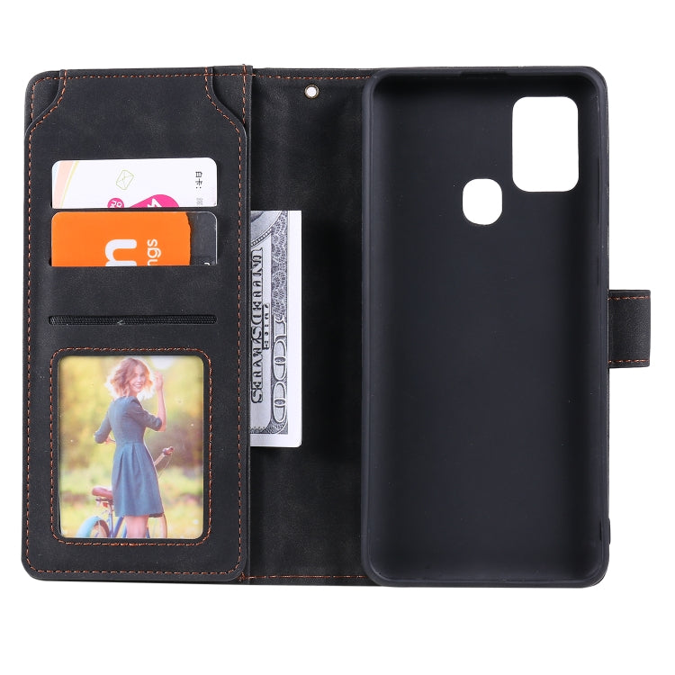 Skin Feel Business Horizontal Flip PU Leather Case with Holder & Multi-Card Slots & Wallet & Lanyard & Photo Frame, For Samsung Galaxy A21s, For Samsung Galaxy A40, For Samsung Galaxy A20e, For Samsung Galaxy A70, For Samsung Galaxy Note10+            ...