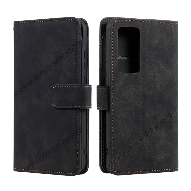 Skin Feel Business Horizontal Flip PU Leather Case with Holder & Multi-Card Slots & Wallet & Lanyard & Photo Frame, For Huawei P40 Pro, For Huawei P40 Lite, For Huawei P30 Pro