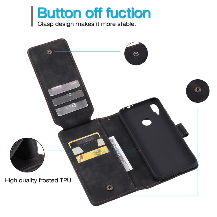 Skin Feel Business Horizontal Flip PU Leather Case with Holder & Multi-Card Slots & Wallet & Lanyard & Photo Frame, For Xiaomi Redmi Note 7, For Xiaomi Redmi Note 8, For Xiaomi Redmi 9A, For Xiaomi Redmi Note 8T, For Xiaomi Redmi 9C                    ...