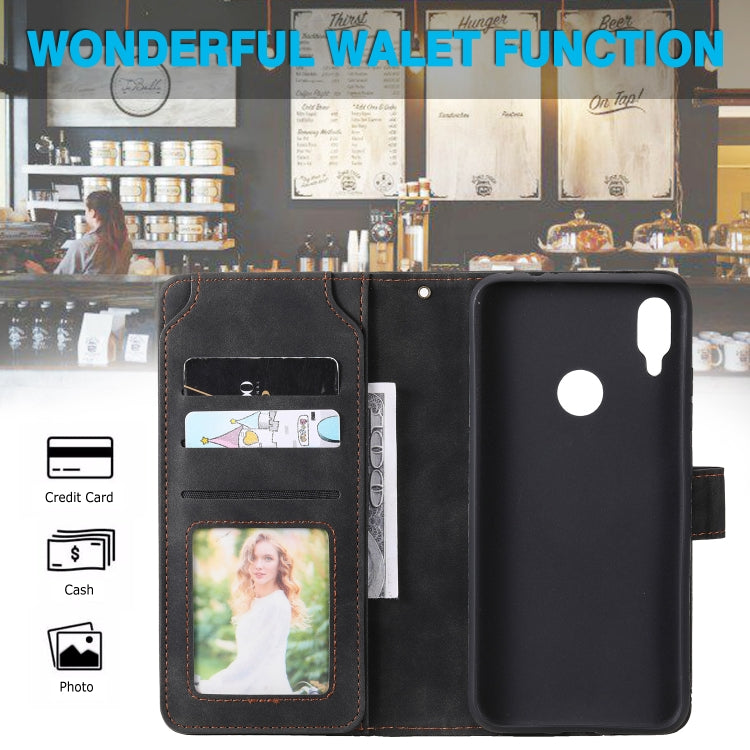Skin Feel Business Horizontal Flip PU Leather Case with Holder & Multi-Card Slots & Wallet & Lanyard & Photo Frame, For Xiaomi Redmi Note 7, For Xiaomi Redmi Note 8, For Xiaomi Redmi 9A, For Xiaomi Redmi Note 8T, For Xiaomi Redmi 9C                    ...