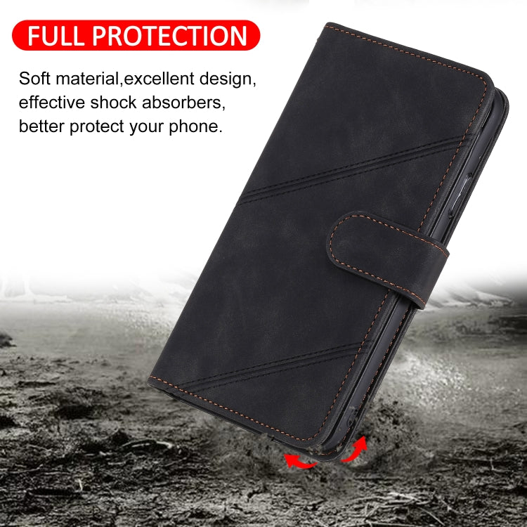 Skin Feel Business Horizontal Flip PU Leather Case with Holder & Multi-Card Slots & Wallet & Lanyard & Photo Frame, For Xiaomi Poco X3 NFC, For Xiaomi Redmi 8, For Xiaomi Redmi 8A, For Xiaomi Mi 10T 5G, For Xiaomi Redmi Note 10                         ...