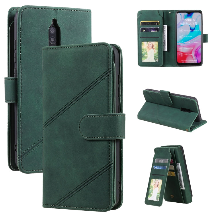 Skin Feel Business Horizontal Flip PU Leather Case with Holder & Multi-Card Slots & Wallet & Lanyard & Photo Frame, For Xiaomi Poco X3 NFC, For Xiaomi Redmi 8, For Xiaomi Redmi 8A, For Xiaomi Mi 10T 5G, For Xiaomi Redmi Note 10                         ...