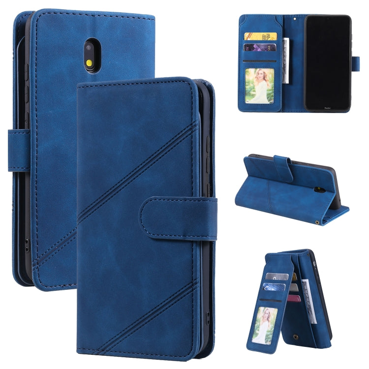 Skin Feel Business Horizontal Flip PU Leather Case with Holder & Multi-Card Slots & Wallet & Lanyard & Photo Frame, For Xiaomi Poco X3 NFC, For Xiaomi Redmi 8, For Xiaomi Redmi 8A, For Xiaomi Mi 10T 5G, For Xiaomi Redmi Note 10                         ...