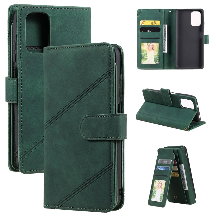 Skin Feel Business Horizontal Flip PU Leather Case with Holder & Multi-Card Slots & Wallet & Lanyard & Photo Frame, For Xiaomi Poco X3 NFC, For Xiaomi Redmi 8, For Xiaomi Redmi 8A, For Xiaomi Mi 10T 5G, For Xiaomi Redmi Note 10                         ...