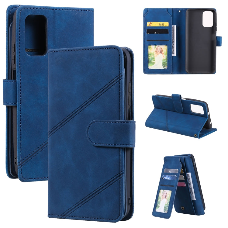 Skin Feel Business Horizontal Flip PU Leather Case with Holder & Multi-Card Slots & Wallet & Lanyard & Photo Frame, For Xiaomi Poco X3 NFC, For Xiaomi Redmi 8, For Xiaomi Redmi 8A, For Xiaomi Mi 10T 5G, For Xiaomi Redmi Note 10                         ...