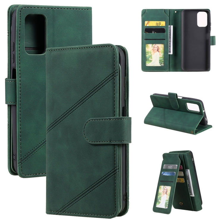 Skin Feel Business Horizontal Flip PU Leather Case with Holder & Multi-Card Slots & Wallet & Lanyard & Photo Frame, For Xiaomi Poco X3 NFC, For Xiaomi Redmi 8, For Xiaomi Redmi 8A, For Xiaomi Mi 10T 5G, For Xiaomi Redmi Note 10                         ...