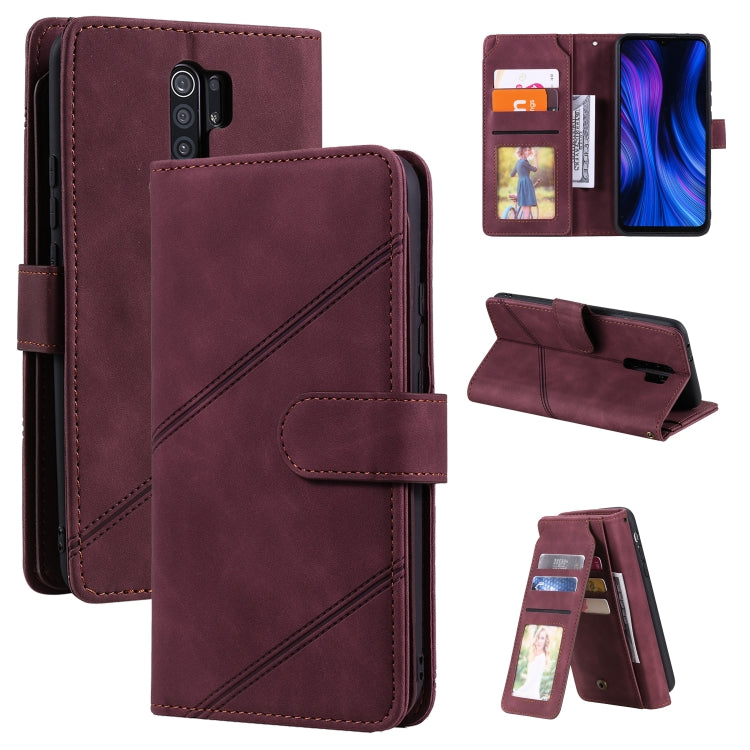 Skin Feel Business Horizontal Flip PU Leather Case with Holder & Multi-Card Slots & Wallet & Lanyard & Photo Frame, For Xiaomi Poco X3 NFC, For Xiaomi Redmi 8, For Xiaomi Redmi 8A, For Xiaomi Mi 10T 5G, For Xiaomi Redmi Note 10                         ...