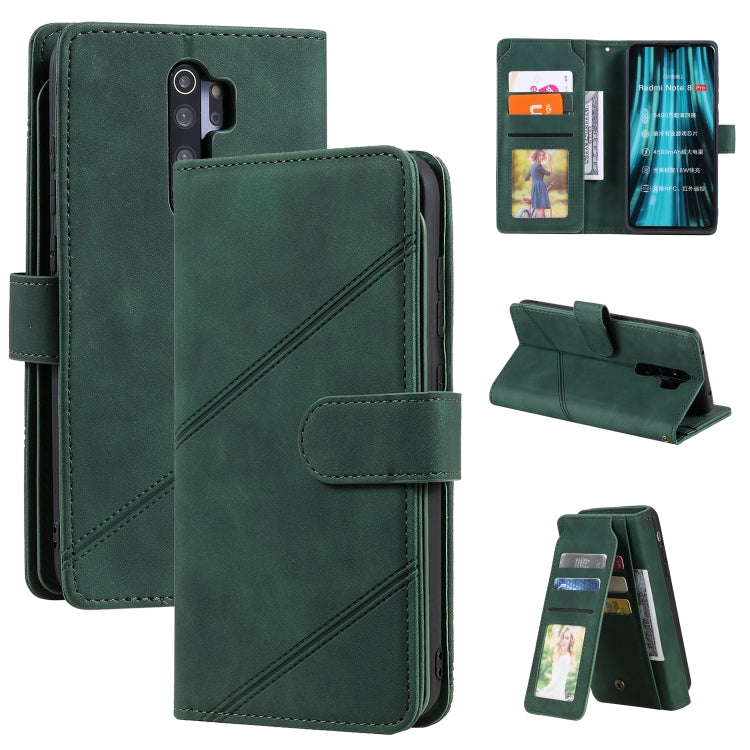Skin Feel Business Horizontal Flip PU Leather Case with Holder & Multi-Card Slots & Wallet & Lanyard & Photo Frame, For Xiaomi Poco X3 NFC, For Xiaomi Redmi 8, For Xiaomi Redmi 8A, For Xiaomi Mi 10T 5G, For Xiaomi Redmi Note 10                         ...