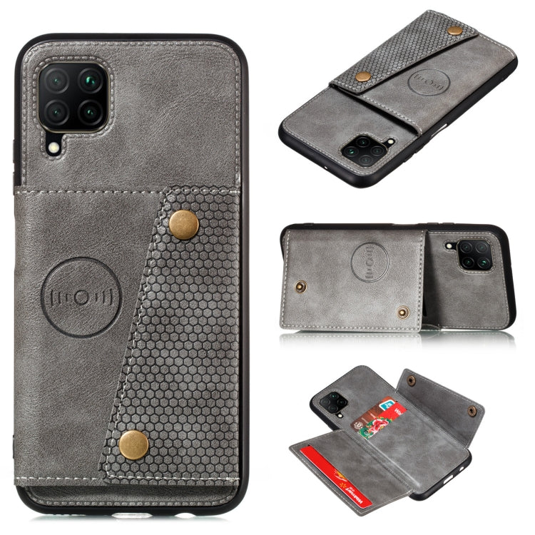 Double Buckle PU + TPU Shockproof Magnetic Protective Case with Card Slot & Holder, For OPPO Reno6 Pro 5G, For OPPO Reno6 Pro+ 5G, For Samsung Galaxy A22 5G, For Samsung Galaxy A22 4G