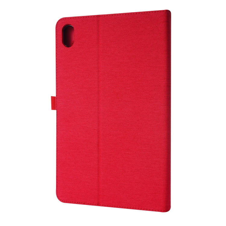Fabric Texture Horizontal Flip TPU Leather Case with Holder, For Lenovo Tab K10, For Huawei MatePad 11 2021