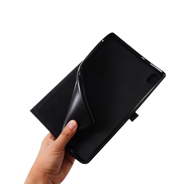 Fabric Texture Horizontal Flip TPU Leather Case with Holder, For Lenovo Tab K10, For Huawei MatePad 11 2021