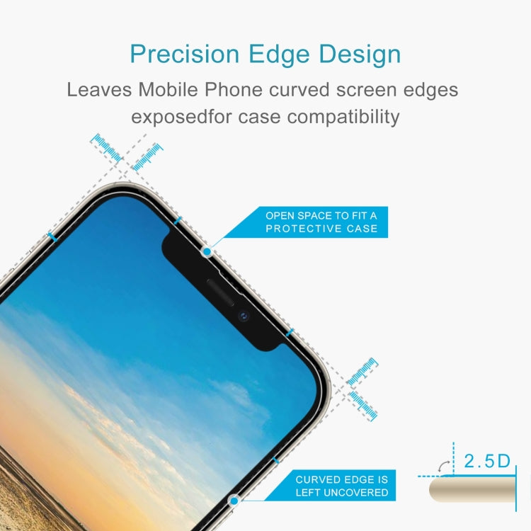 For iPhone 17e / 16e / 13 / 13 Pro 0.26mm 9H 2.5D Tempered Glass Film, For iPhone 13 mini (1 PC), For iPhone 17e / 16e / 13 / 13 Pro  (1 PC), For iPhone 13 Pro Max (1 PC)