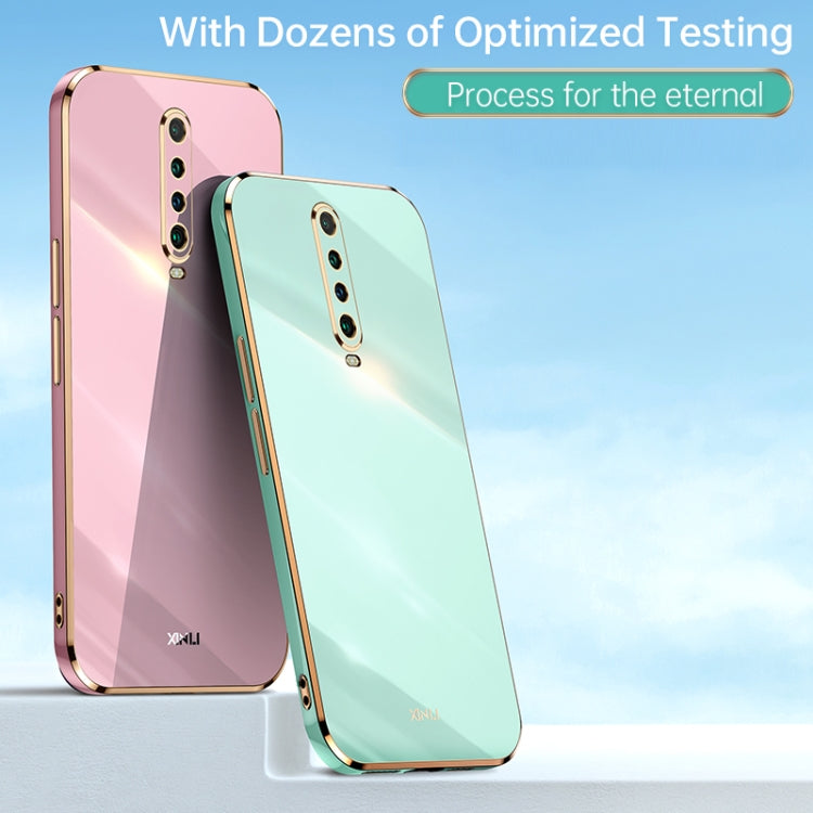 XINLI Straight Edge 6D Electroplate TPU Phone Case, For Xiaomi Redmi K30, For Xiaomi Redmi K30 Pro, For Xiaomi Redmi K40, For Xiaomi Redmi Note 8 Pro, For Xiaomi Redmi Note 9 4G, For Xiaomi Redmi Note 9 5G, For Xiaomi Redmi Note 9S