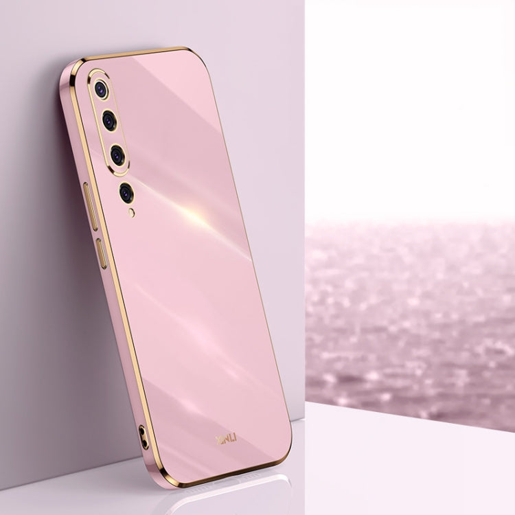 XINLI Straight Edge 6D Electroplate TPU Phone Case, For Xiaomi Mi 8, For Xiaomi Mi 9, For Xiaomi Mi 10 5G, For Xiaomi Mi 10S, For Xiaomi Mi 10T Lite 5G, For Xiaomi Mi 11, For Xiaomi Mi 11 Ultra