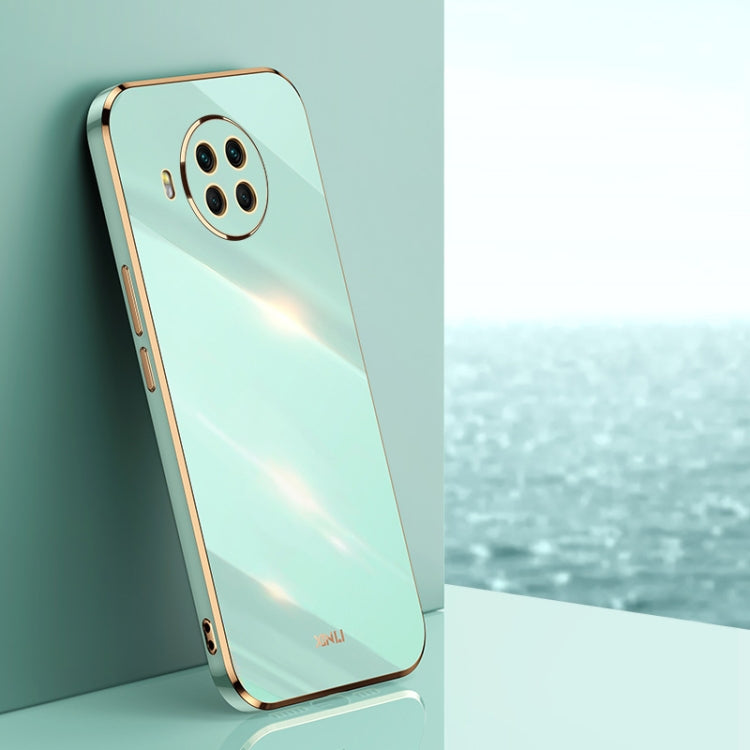XINLI Straight Edge 6D Electroplate TPU Phone Case, For Xiaomi Mi 8, For Xiaomi Mi 9, For Xiaomi Mi 10 5G, For Xiaomi Mi 10S, For Xiaomi Mi 10T Lite 5G, For Xiaomi Mi 11, For Xiaomi Mi 11 Ultra