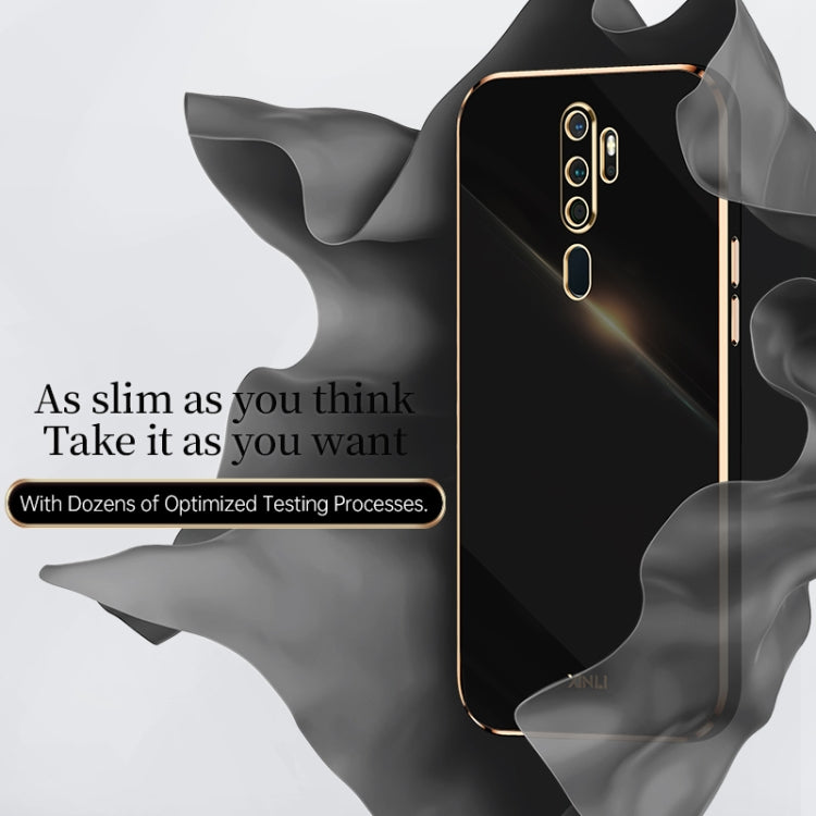 XINLI Straight Edge 6D Electroplate TPU Phone Case, For OPPO A9 2020 / A11x, For OPPO A15, For OPPO A52, For OPPO A55 5G, For OPPO A72, For OPPO A91, For OPPO A92s