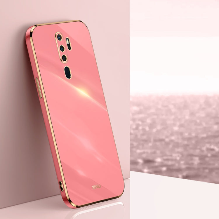 XINLI Straight Edge 6D Electroplate TPU Phone Case, For OPPO A9 2020 / A11x, For OPPO A15, For OPPO A52, For OPPO A55 5G, For OPPO A72, For OPPO A91, For OPPO A92s