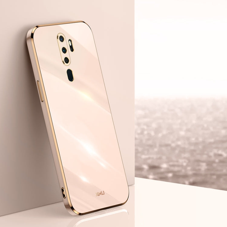 XINLI Straight Edge 6D Electroplate TPU Phone Case, For OPPO A9 2020 / A11x, For OPPO A15, For OPPO A52, For OPPO A55 5G, For OPPO A72, For OPPO A91, For OPPO A92s