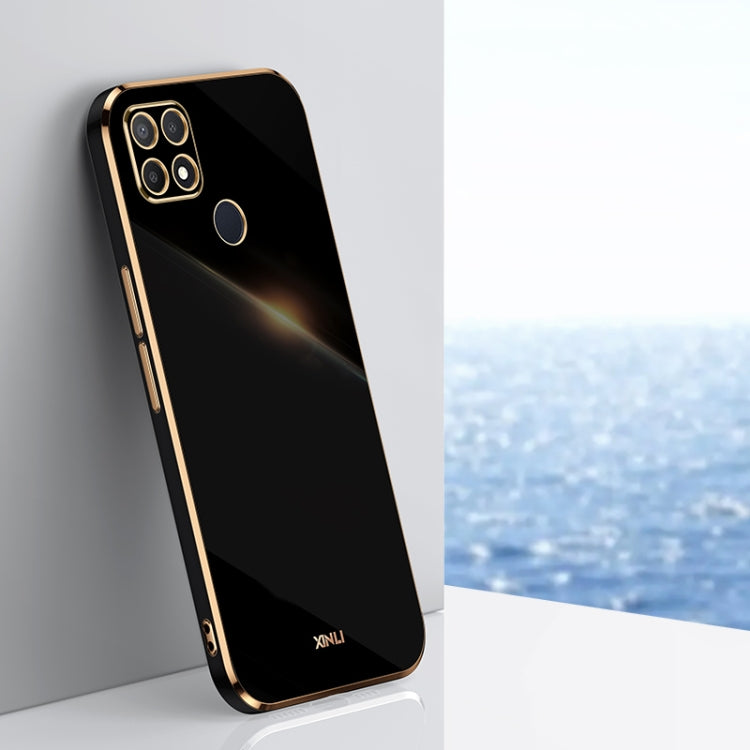 XINLI Straight Edge 6D Electroplate TPU Phone Case, For OPPO A9 2020 / A11x, For OPPO A15, For OPPO A52, For OPPO A55 5G, For OPPO A72, For OPPO A91, For OPPO A92s