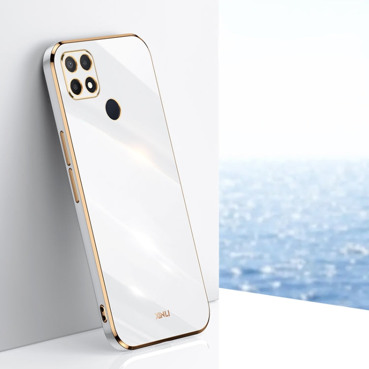 XINLI Straight Edge 6D Electroplate TPU Phone Case, For OPPO A9 2020 / A11x, For OPPO A15, For OPPO A52, For OPPO A55 5G, For OPPO A72, For OPPO A91, For OPPO A92s