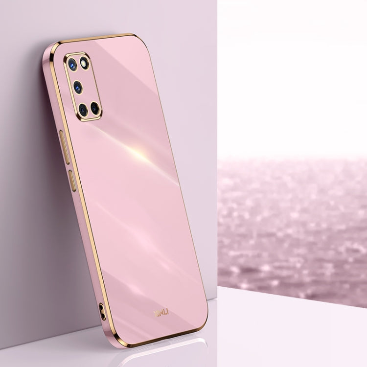 XINLI Straight Edge 6D Electroplate TPU Phone Case, For OPPO A9 2020 / A11x, For OPPO A15, For OPPO A52, For OPPO A55 5G, For OPPO A72, For OPPO A91, For OPPO A92s