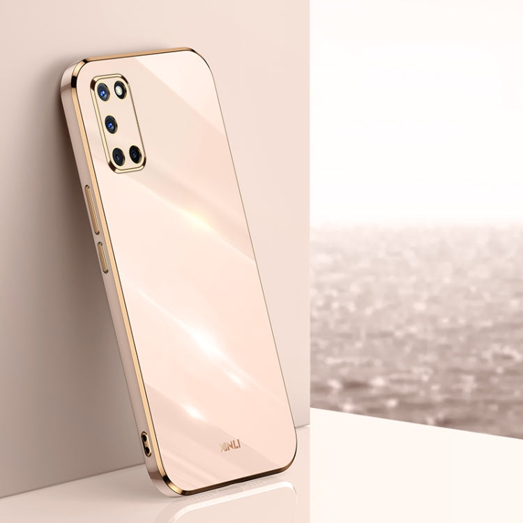 XINLI Straight Edge 6D Electroplate TPU Phone Case, For OPPO A9 2020 / A11x, For OPPO A15, For OPPO A52, For OPPO A55 5G, For OPPO A72, For OPPO A91, For OPPO A92s