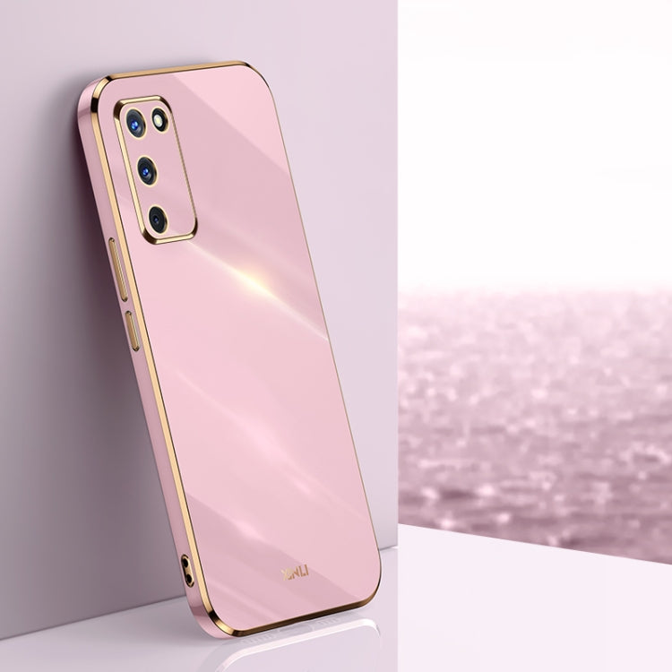 XINLI Straight Edge 6D Electroplate TPU Phone Case, For OPPO A9 2020 / A11x, For OPPO A15, For OPPO A52, For OPPO A55 5G, For OPPO A72, For OPPO A91, For OPPO A92s