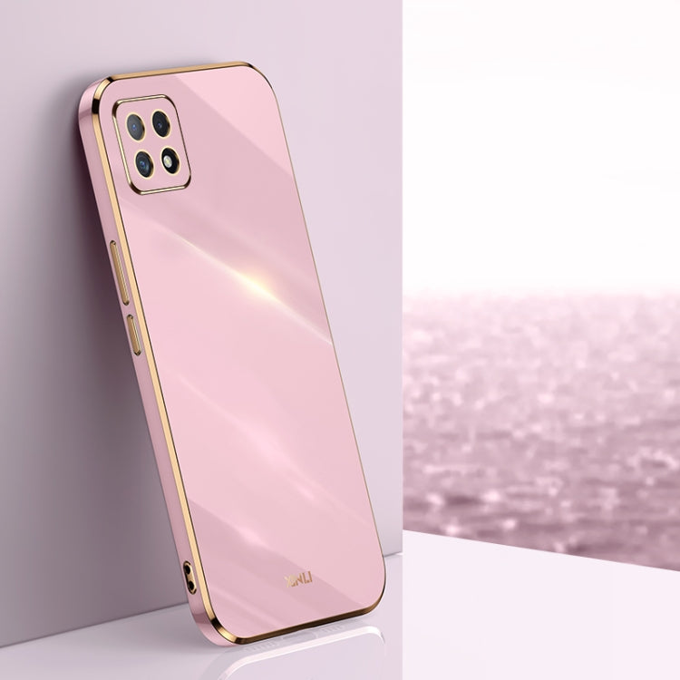 XINLI Straight Edge 6D Electroplate TPU Phone Case, For OPPO A9 2020 / A11x, For OPPO A15, For OPPO A52, For OPPO A55 5G, For OPPO A72, For OPPO A91, For OPPO A92s