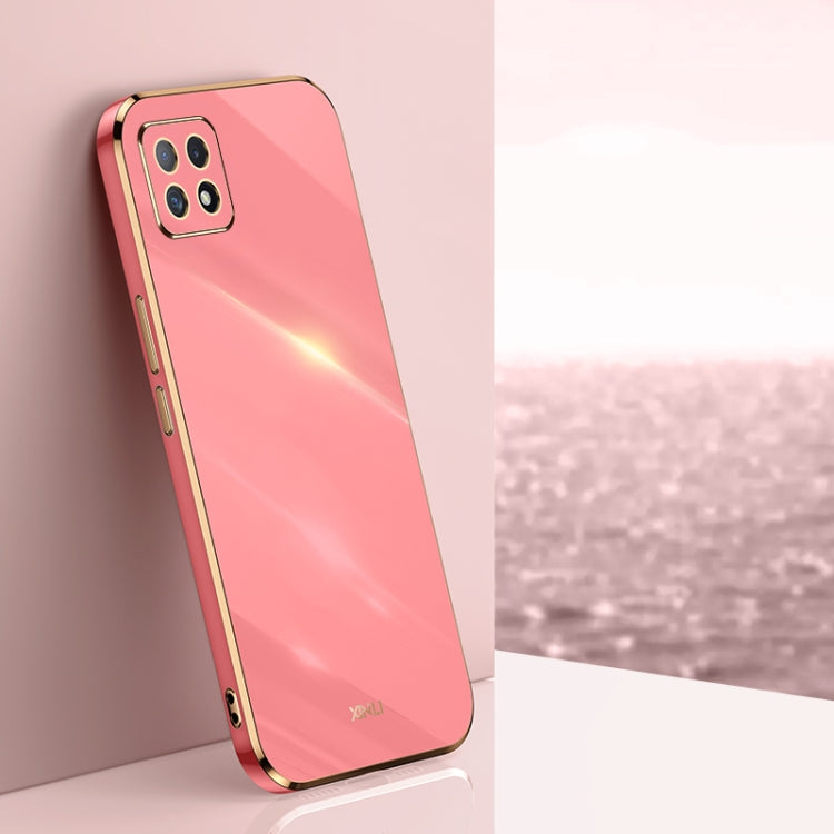 XINLI Straight Edge 6D Electroplate TPU Phone Case, For OPPO A9 2020 / A11x, For OPPO A15, For OPPO A52, For OPPO A55 5G, For OPPO A72, For OPPO A91, For OPPO A92s