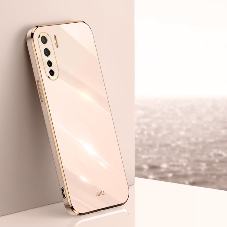 XINLI Straight Edge 6D Electroplate TPU Phone Case, For OPPO A9 2020 / A11x, For OPPO A15, For OPPO A52, For OPPO A55 5G, For OPPO A72, For OPPO A91, For OPPO A92s