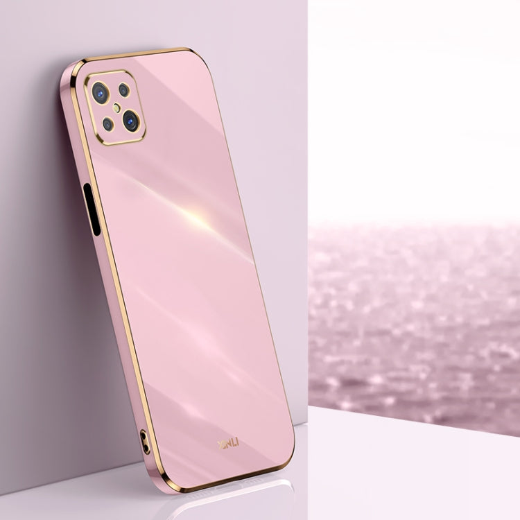 XINLI Straight Edge 6D Electroplate TPU Phone Case, For OPPO A9 2020 / A11x, For OPPO A15, For OPPO A52, For OPPO A55 5G, For OPPO A72, For OPPO A91, For OPPO A92s