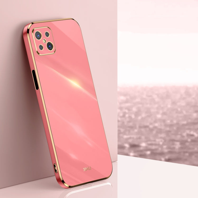 XINLI Straight Edge 6D Electroplate TPU Phone Case, For OPPO A9 2020 / A11x, For OPPO A15, For OPPO A52, For OPPO A55 5G, For OPPO A72, For OPPO A91, For OPPO A92s