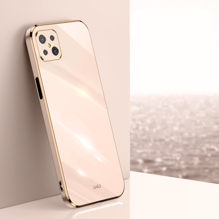 XINLI Straight Edge 6D Electroplate TPU Phone Case, For OPPO A9 2020 / A11x, For OPPO A15, For OPPO A52, For OPPO A55 5G, For OPPO A72, For OPPO A91, For OPPO A92s